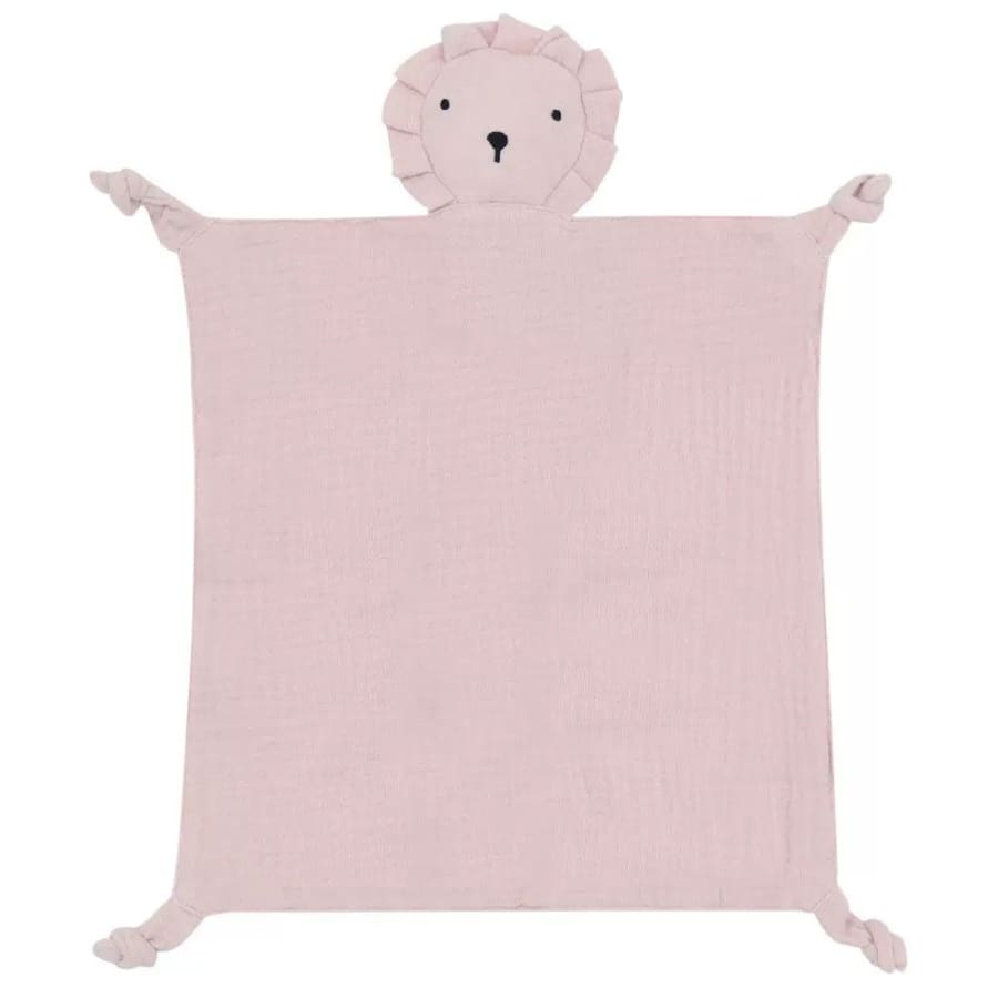 Goo & Co Lenny the Lion Blankie - Pink