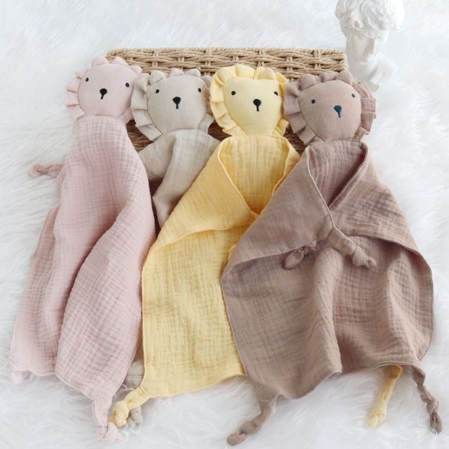 Goo & Co Lenny the Lion Blankie - Yellow