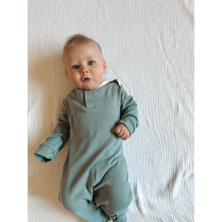 Goo &amp; Co Zander Long Sleeve Jumpsuit - Natural