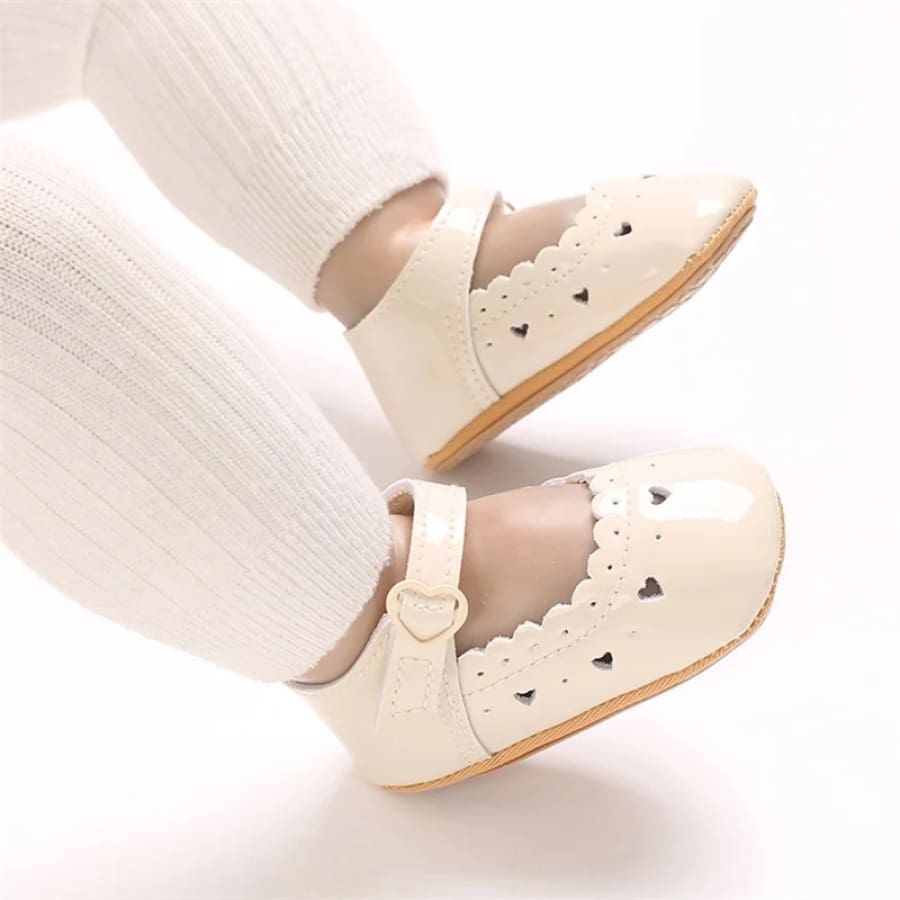 Hannah Hearts Patent Pre Walker Shoe