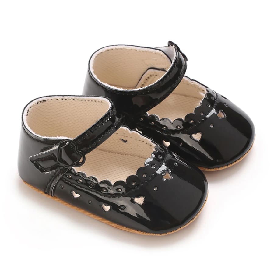 Hannah Hearts Patent Pre Walker Shoe