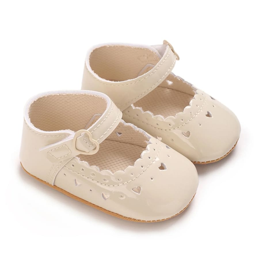 Hannah Hearts Patent Pre Walker Shoe - F / 0-6 Months