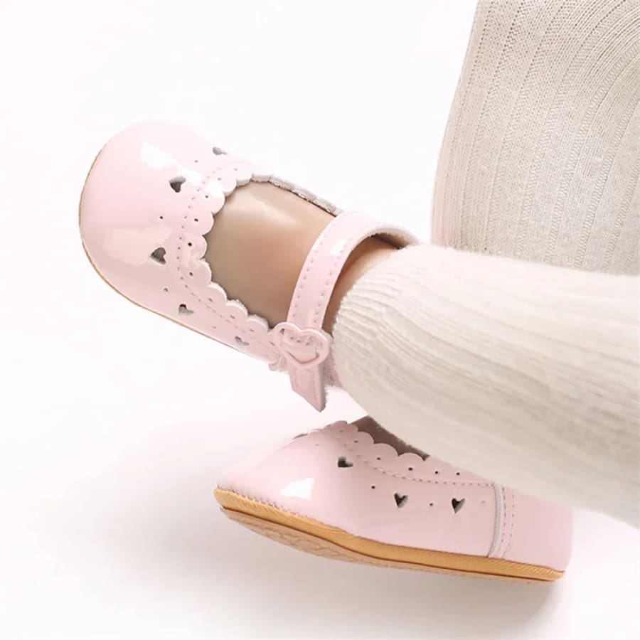 Hannah Hearts Patent Pre Walker Shoe