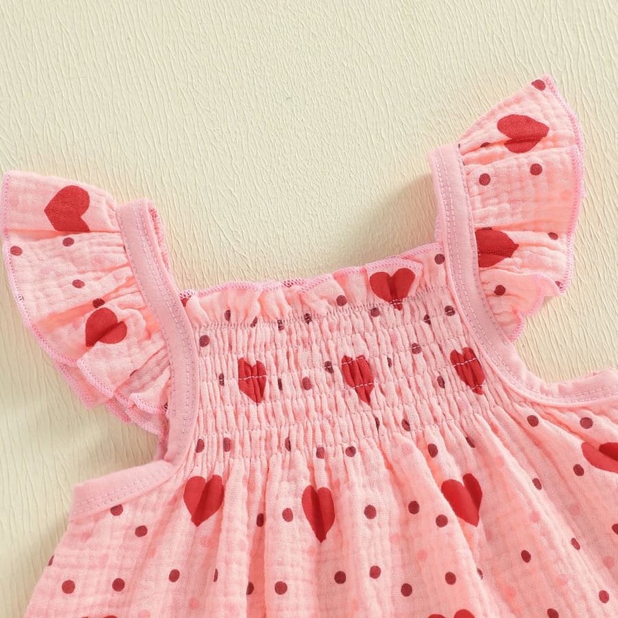 Harlow Hearts Babydoll Bloomer Set