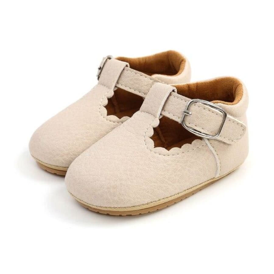 Harriet T-Bar Pre Walker - Cream / 6-12 Months - Shoes shoes