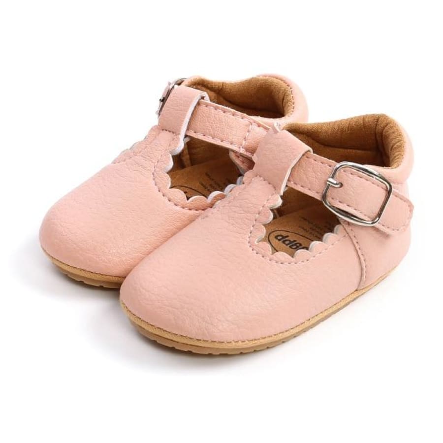 Harriet T-Bar Pre Walker - Peach / 12-18 Months - Shoes shoes