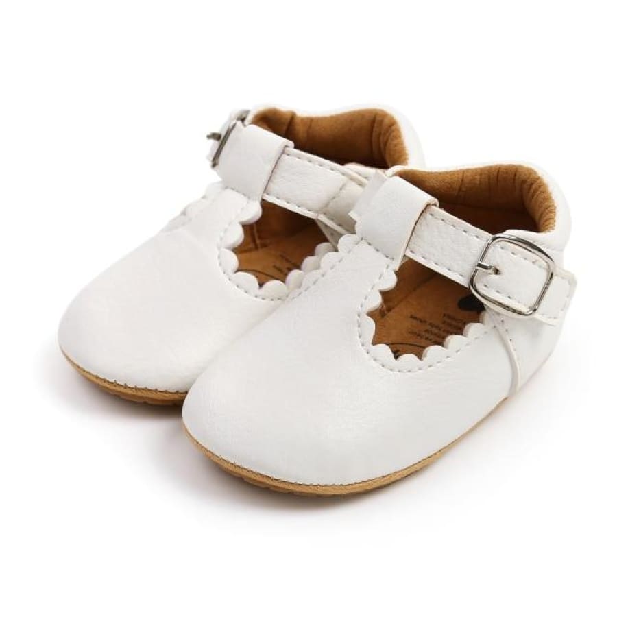 Harriet T-Bar Pre Walker - Snow / 12-18 Months - Shoes shoes