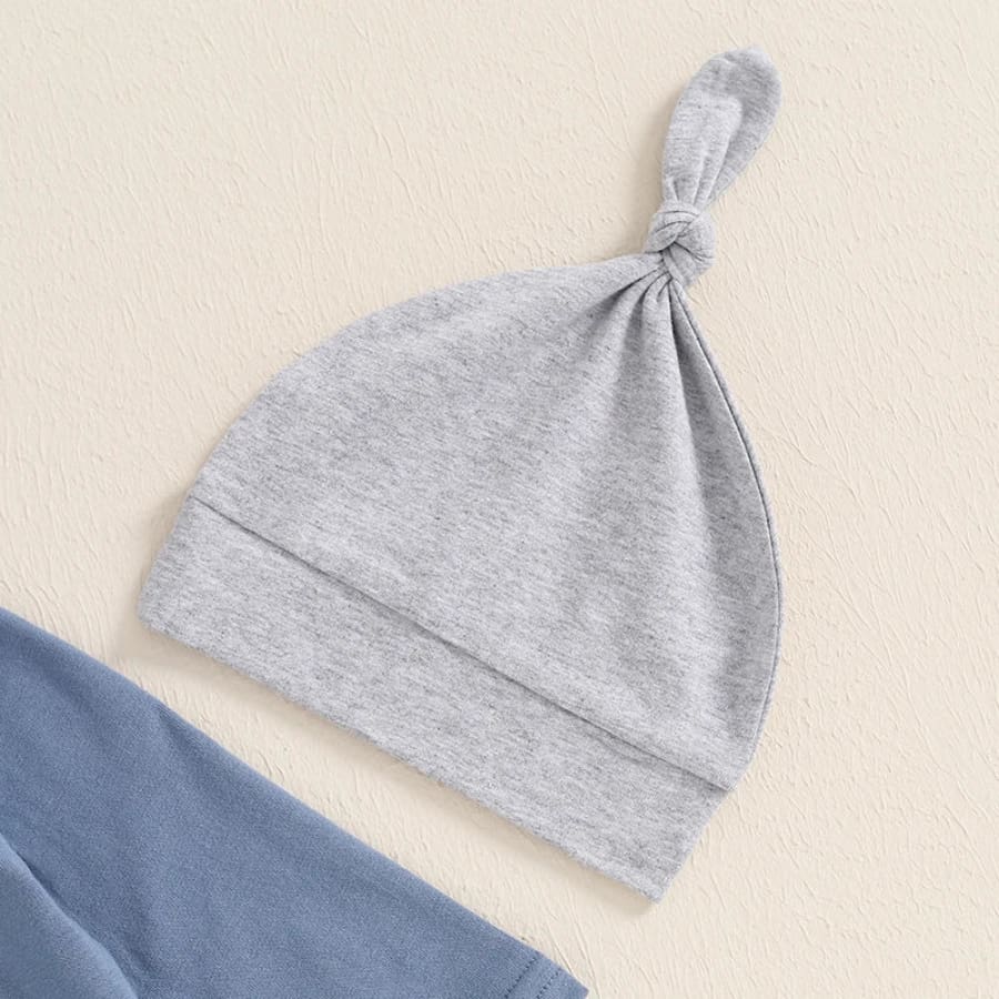 Hi I’m New Here Beanie Set - Green