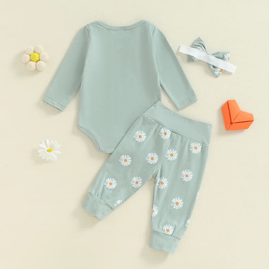 I’m New Here Floral Trackie Set - Pink