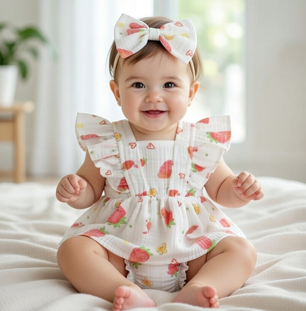 Nessa Babydoll Summer Set - Berries