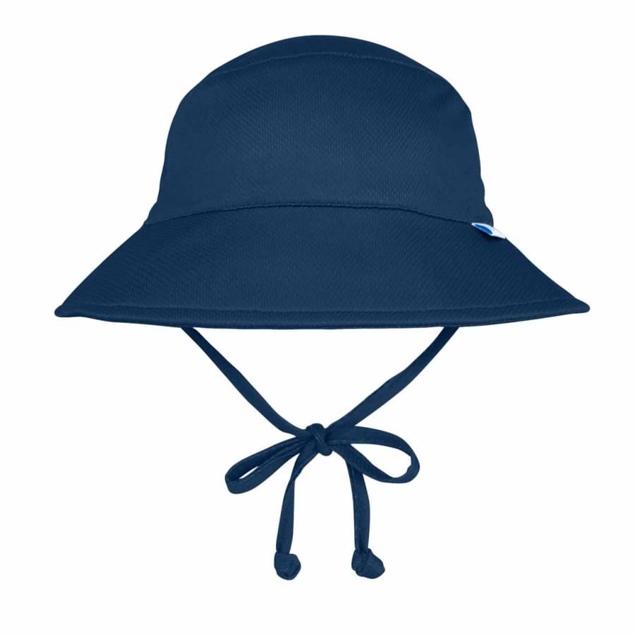 iPlay Breathable Bucket Sun Protection Hat-Navy - 0-6 Months - Hat Hat