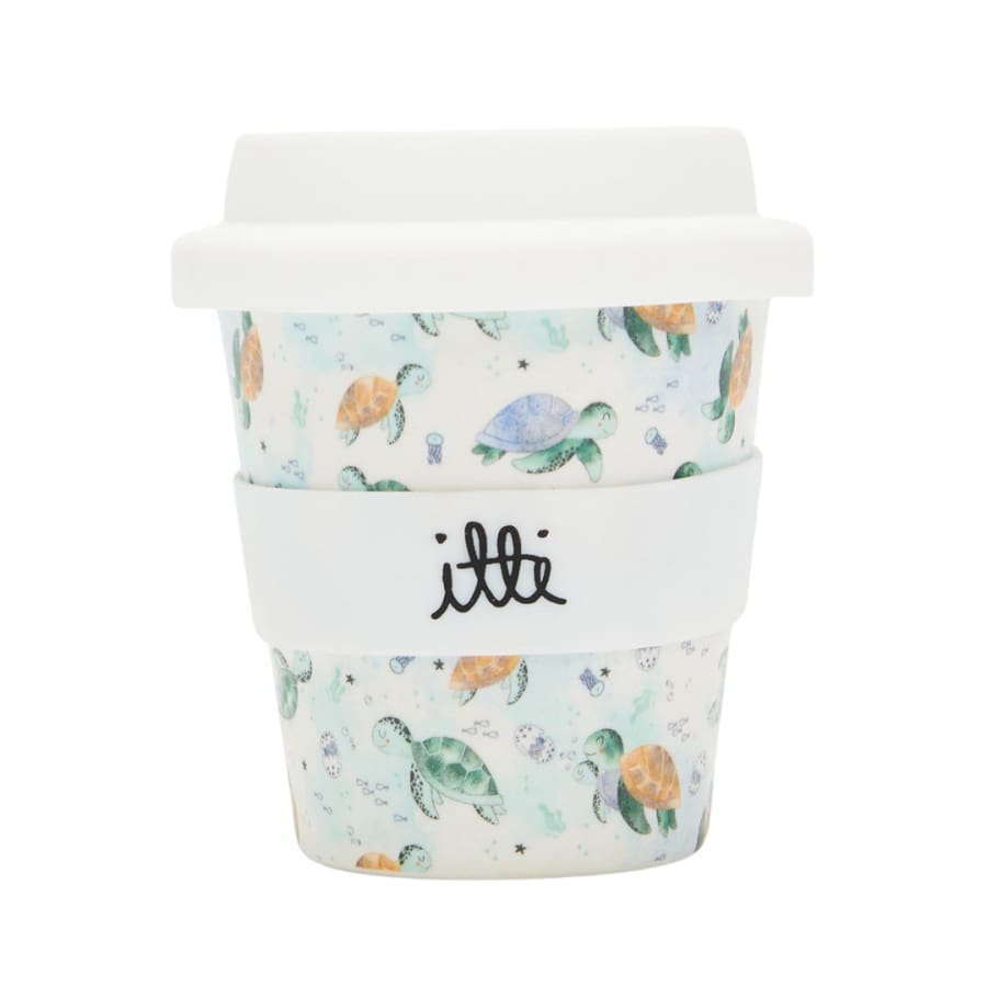 itti Bamboo Baby Cino Cup + 2 Straws - Crush