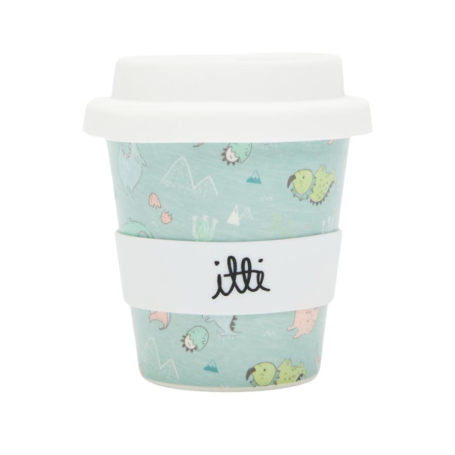 itti Bamboo Baby Cino Cup + 2 Straws - Dino