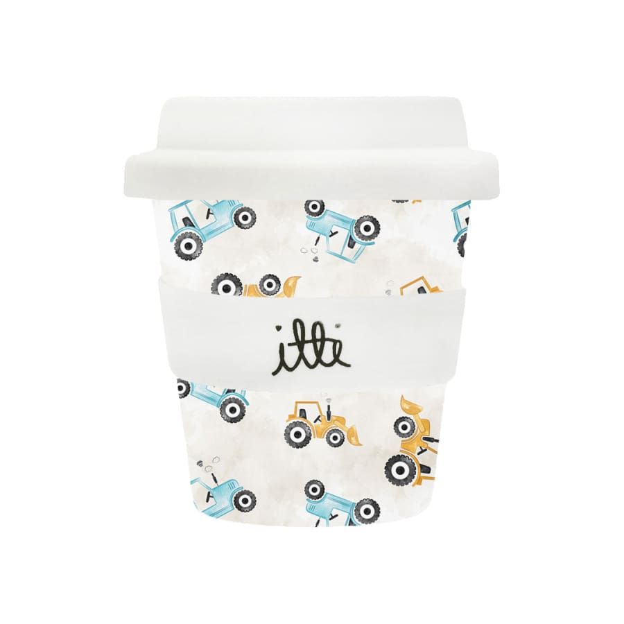 itti Bamboo Baby Cino Cup + 2 Straws - Dozer