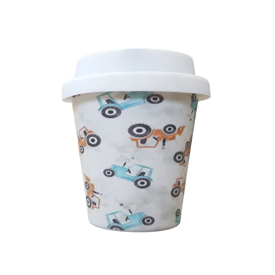 itti Bamboo Baby Cino Cup + 2 Straws - Dozer
