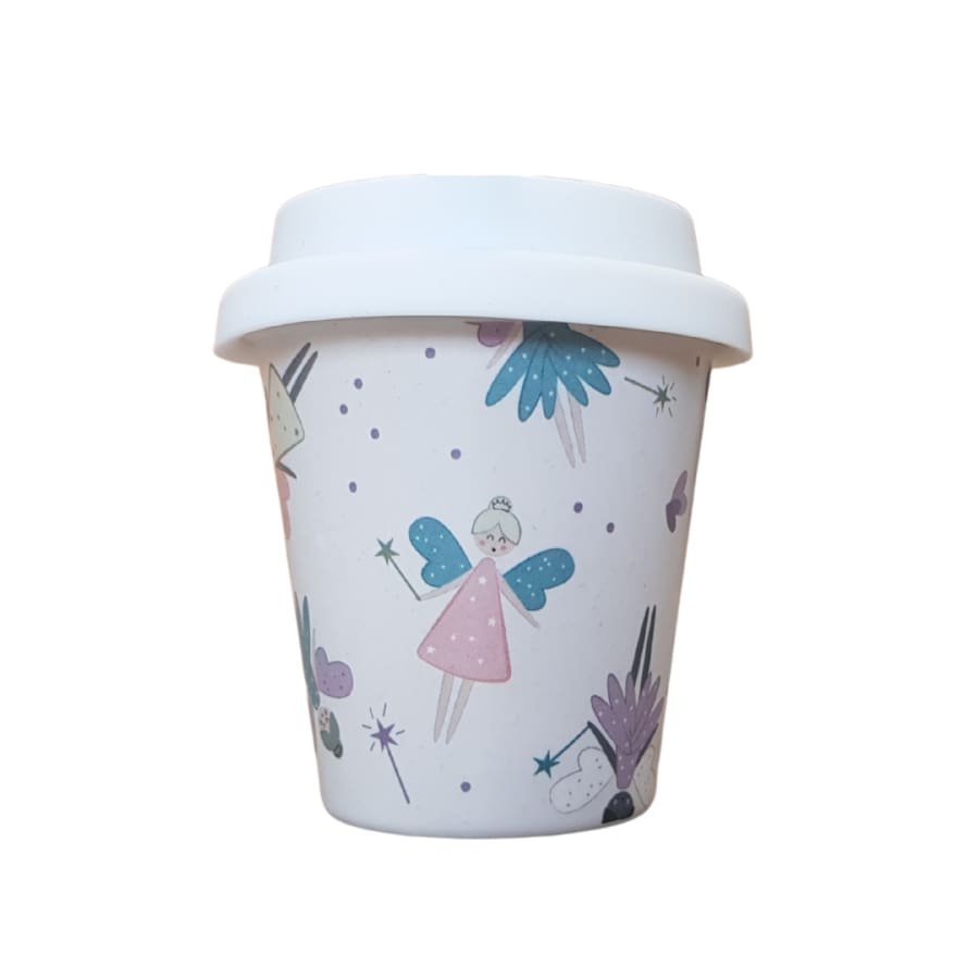 itti Bamboo Baby Cino Cup + 2 Straws - Fairy Magic