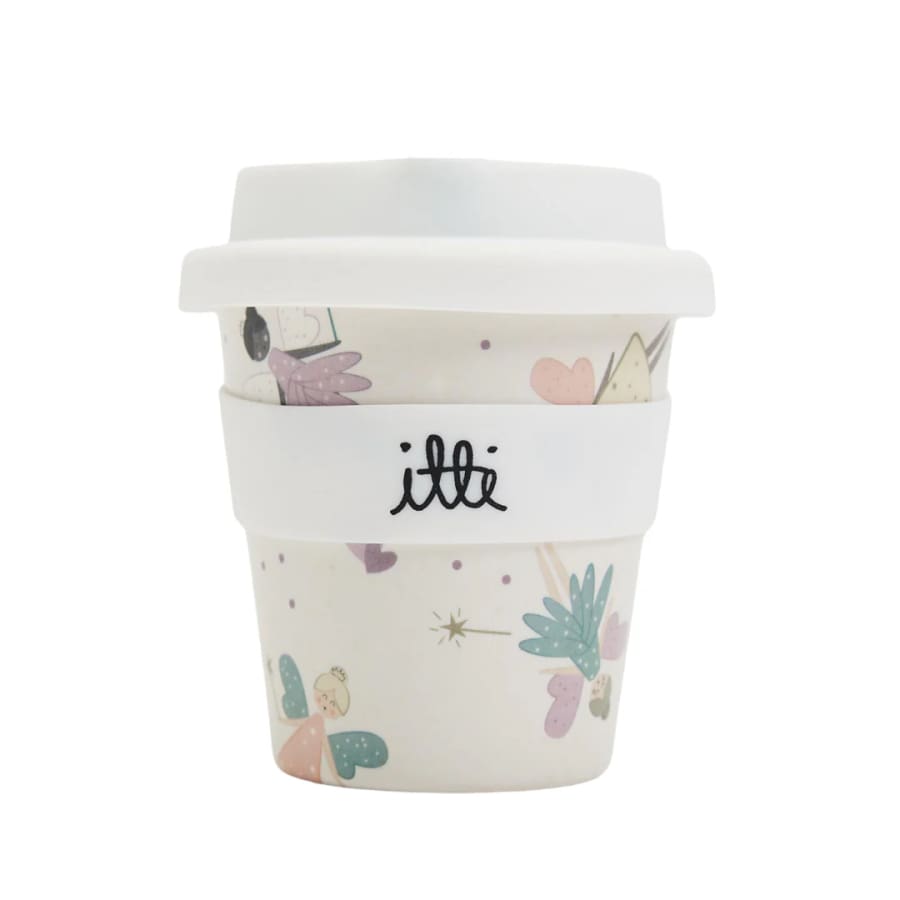 itti Bamboo Baby Cino Cup + 2 Straws - Fairy Magic