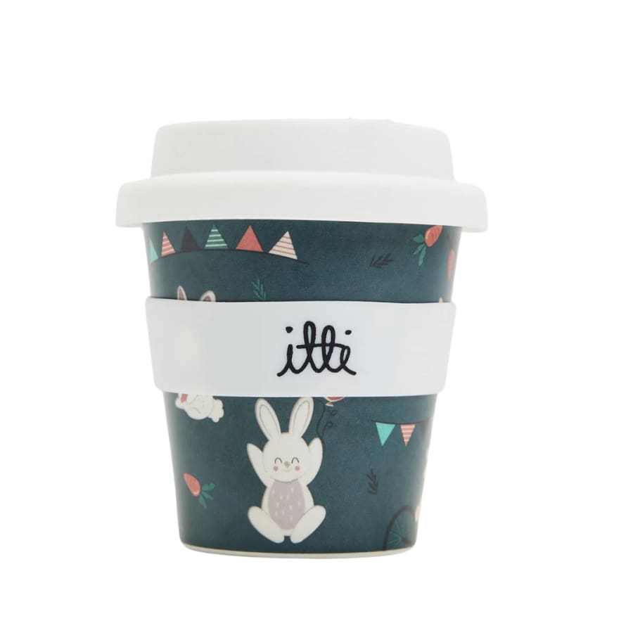 itti Bamboo Baby Cino Cup + 2 Straws - Hip Hop Hooray