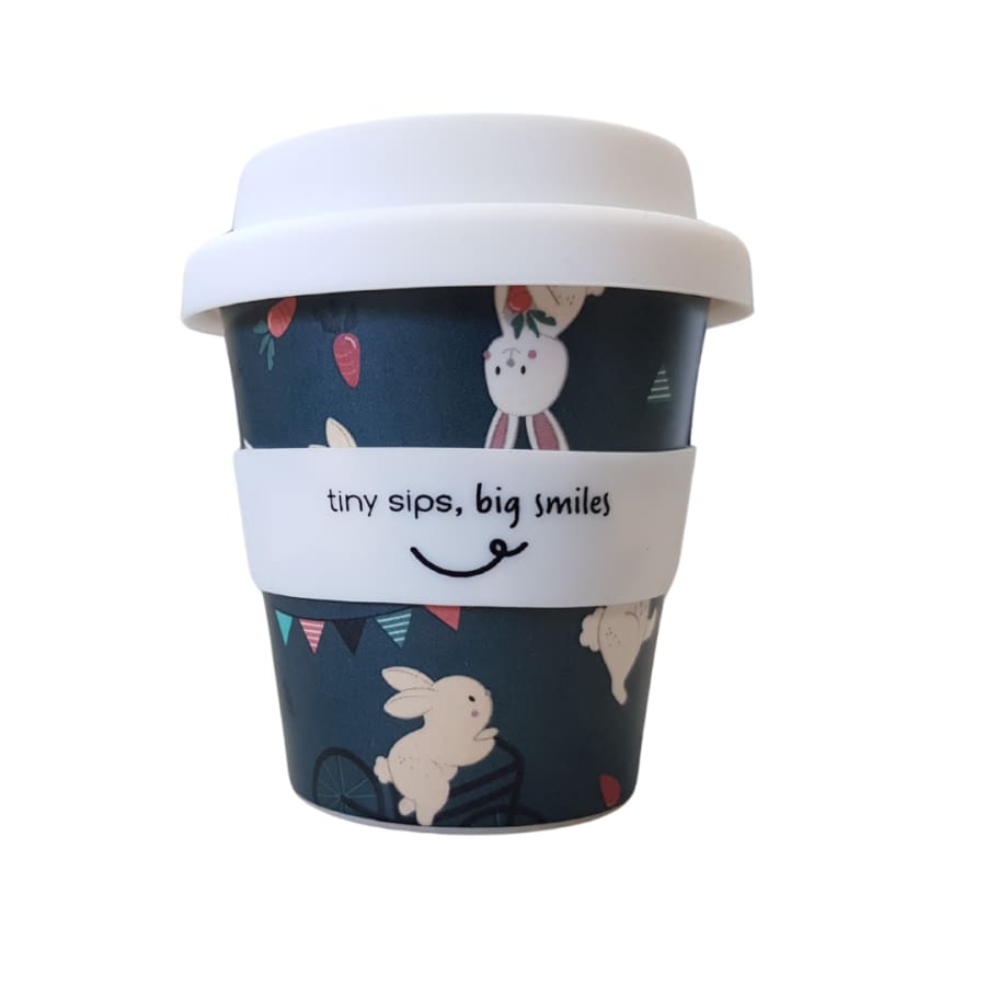 itti Bamboo Baby Cino Cup + 2 Straws - Hip Hop Hooray