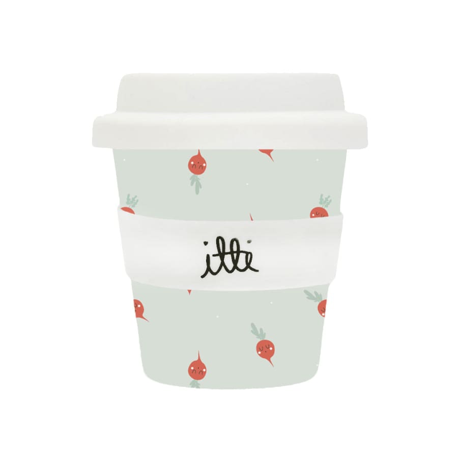 itti Bamboo Baby Cino Cup + 2 Straws - Radishkins