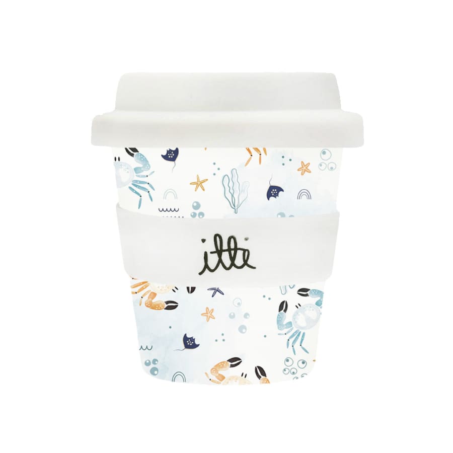 itti Bamboo Baby Cino Cup + 2 Straws - Spanner