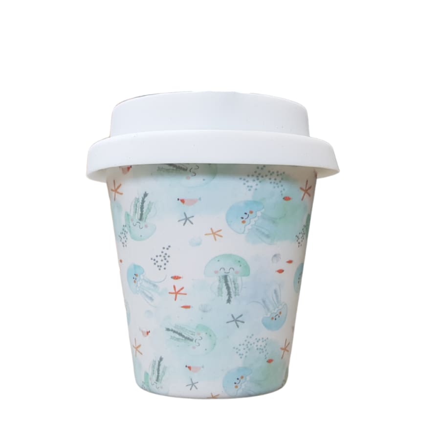 itti Bamboo Baby Cino Cup + 2 Straws - Tangles
