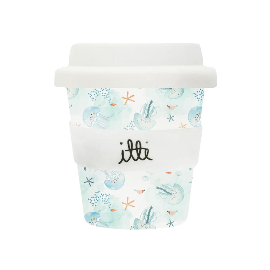 itti Bamboo Baby Cino Cup + 2 Straws - Tangles
