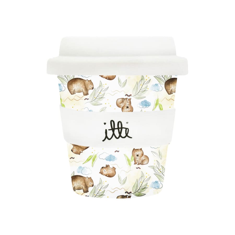 itti Bamboo Baby Cino Cup + 2 Straws - Wombie