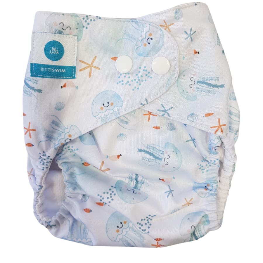 itti Bitti Reusable Swim Nappy - Tangles - Small - Cloth Nappies