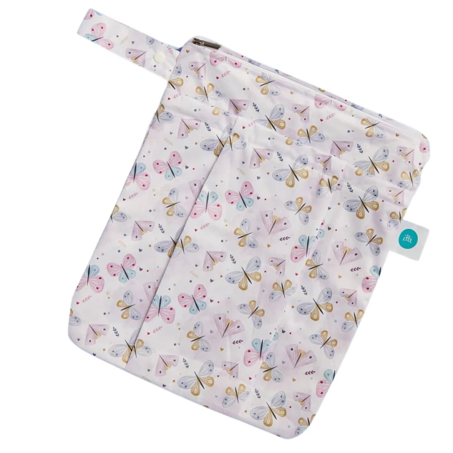 itti Premium Double Pocket Wetbag - Butterfly - Cloth Nappies