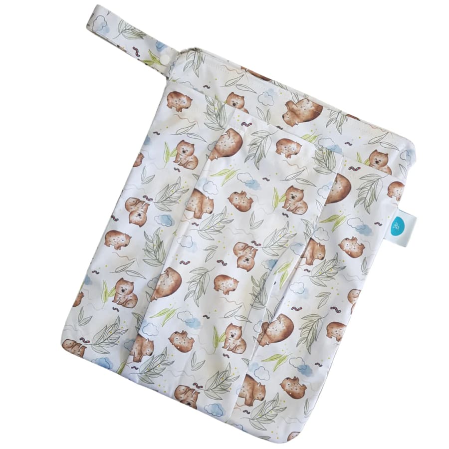 itti Premium Double Pocket Wetbag - Womble - Cloth Nappies wet bag