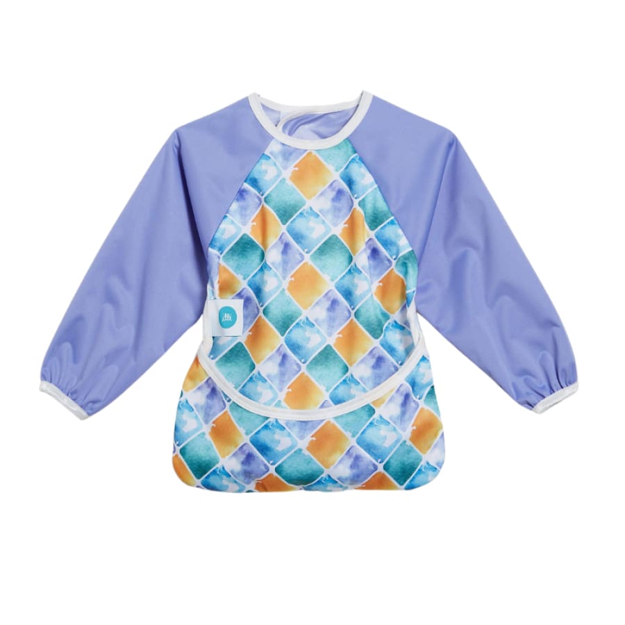 itti Smock – Waterproof Sleeved Bib – Harlequin - Smock bib, smock