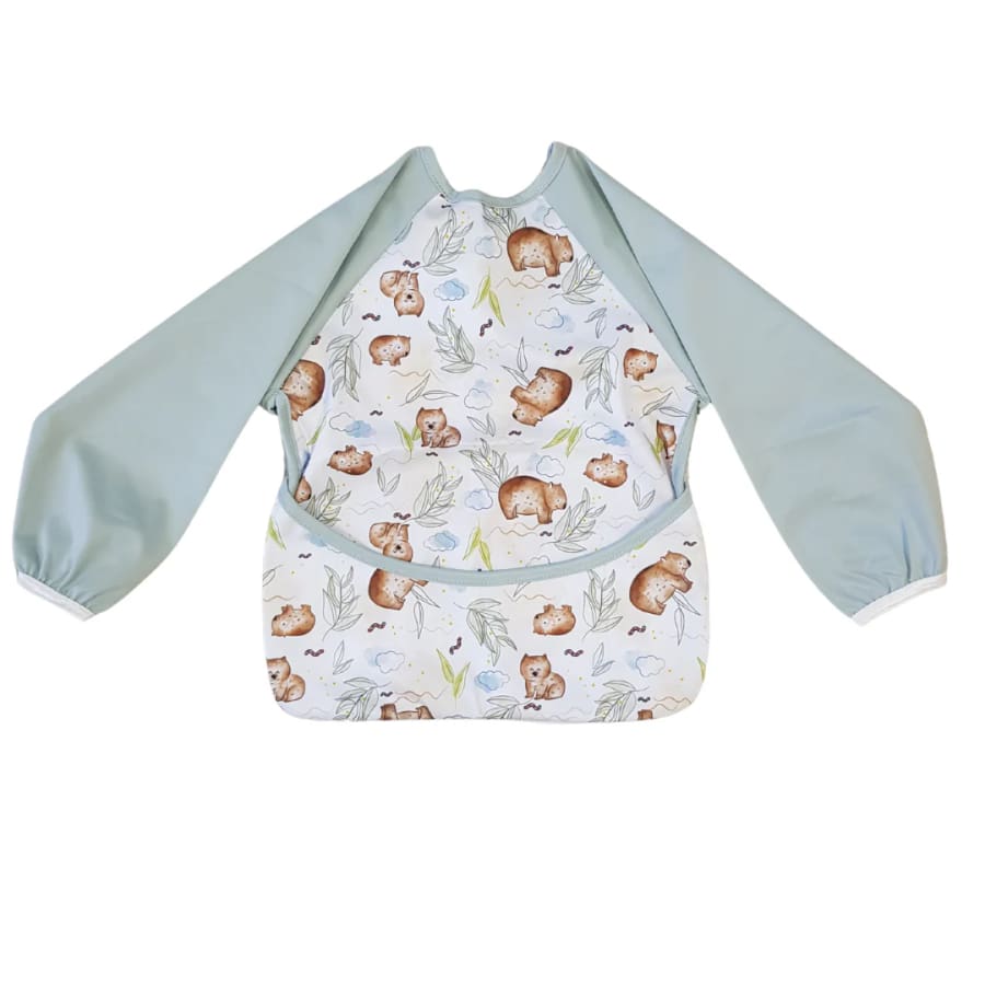 itti Smock – Waterproof Sleeved Bib – Wombie - Smock bib, smock