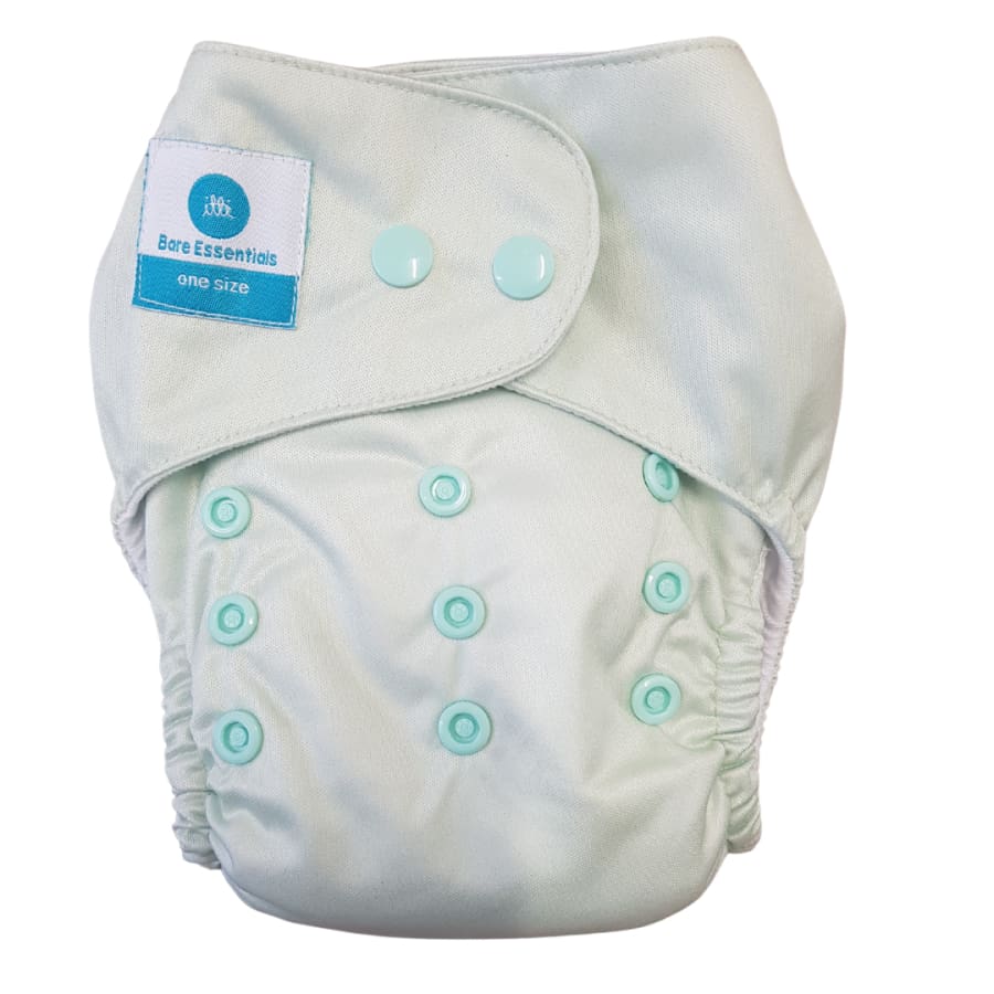 itti Snap Bare Essentials One Size Fits Most Nappy – Fern - Cloth Nappies cloth nappy