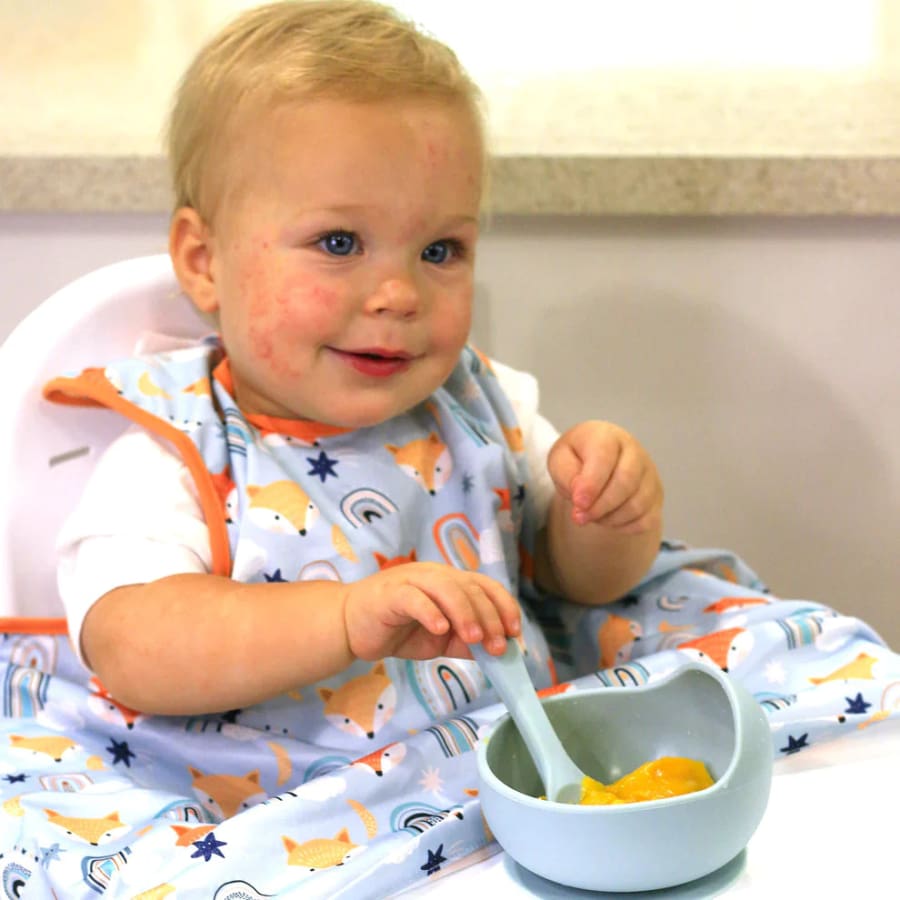 Japoodah Mini Weaning Bibs - Friendly Fox