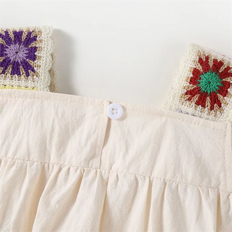 Kalista Knit Bodice Romper