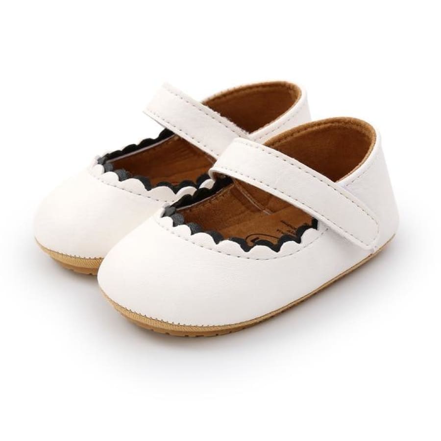 Kitty Mary Jane Pre Walker - Snow / 6-12 Months - Shoes shoes