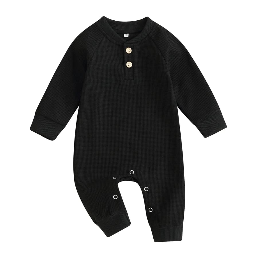 Knox Waffle Jumpsuit - Cloud