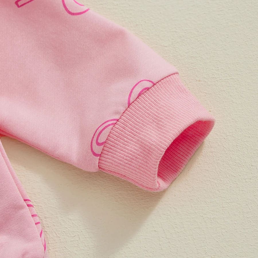 Liana Little Bow Trackie Set