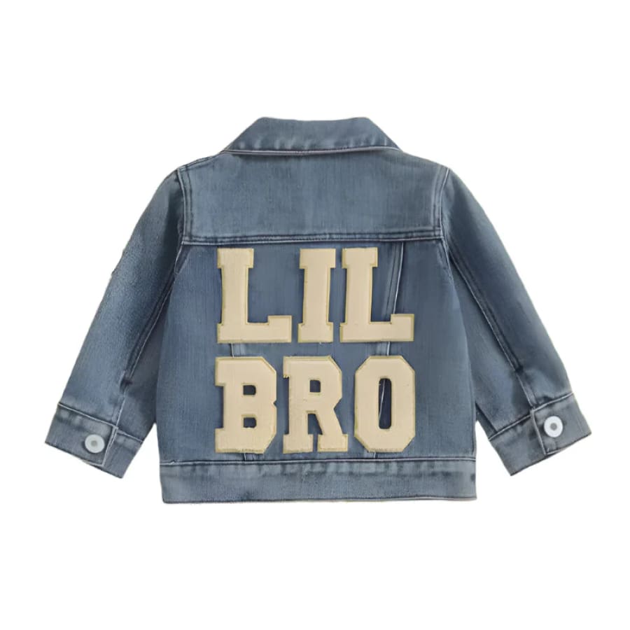 Lil Bro Denim Jacket - 0-3 Months