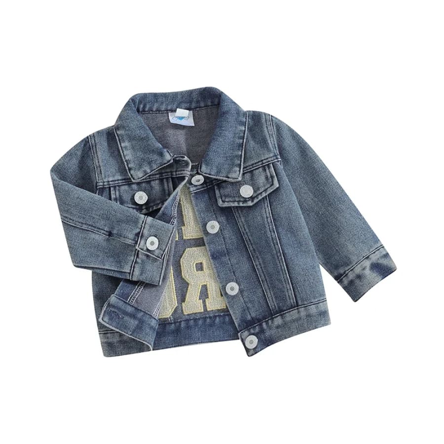 Lil Bro Denim Jacket - 0-3 Months