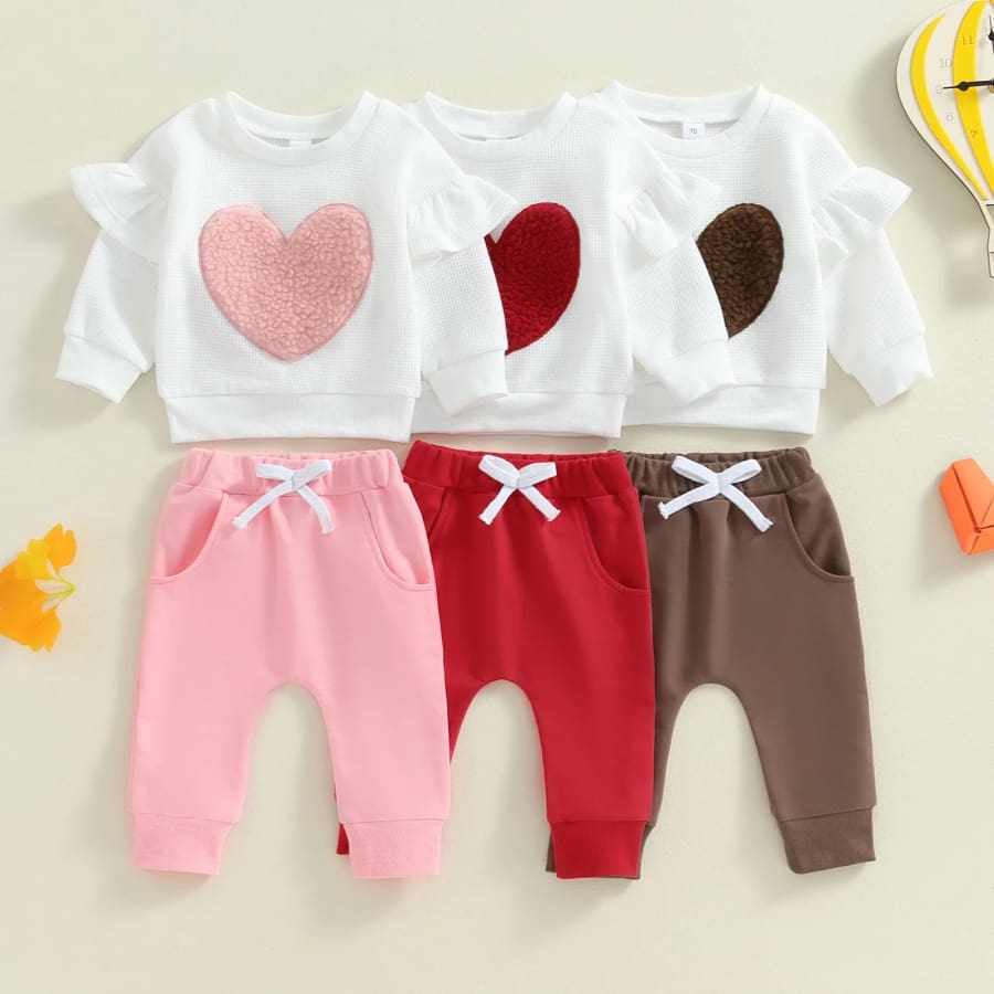 Lily Loves Flutter Trackie Set - Candy