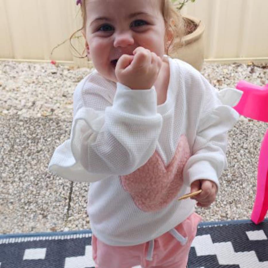 Lily Loves Flutter Trackie Set - Candy