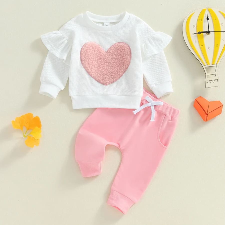 Lily Loves Flutter Trackie Set - Candy