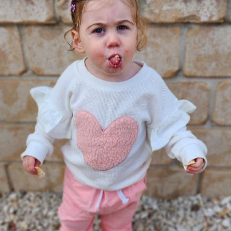 Lily Loves Flutter Trackie Set - Candy