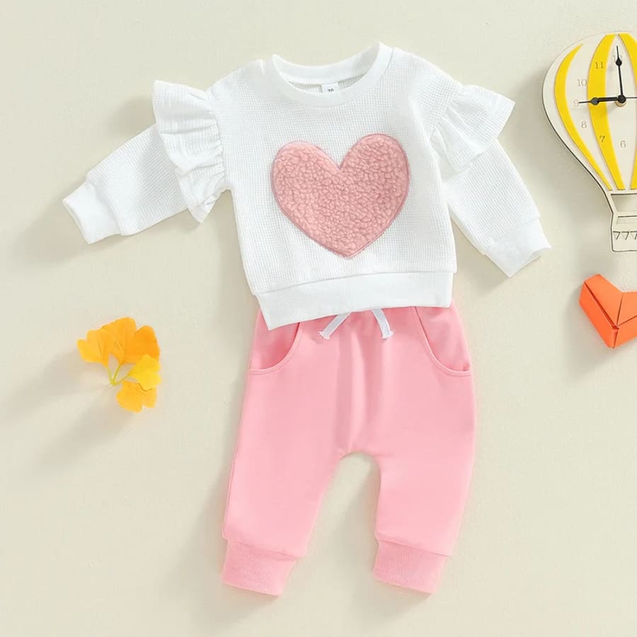 Lily Loves Flutter Trackie Set - Candy