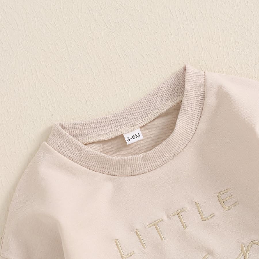 Little Bean Bubble Onesie - Natural