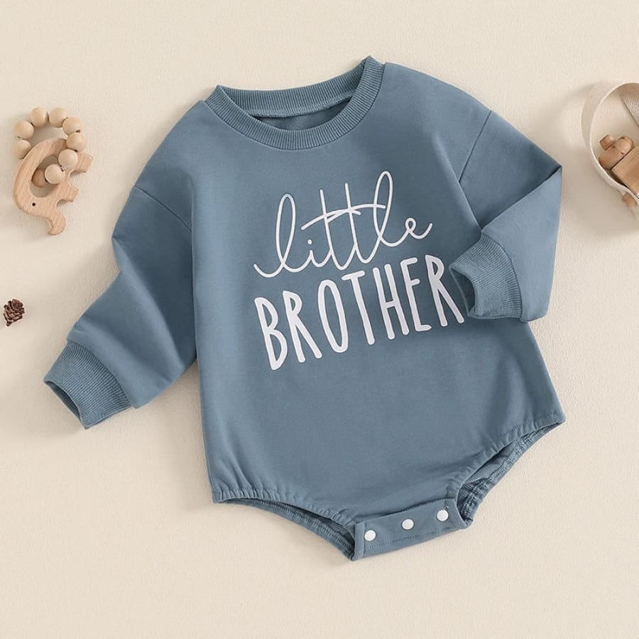 Little Brother Long Sleeve Onesie