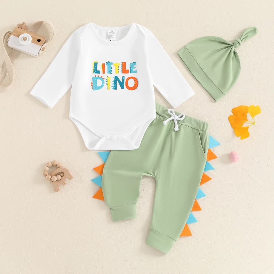 Little Dino Beanie Set