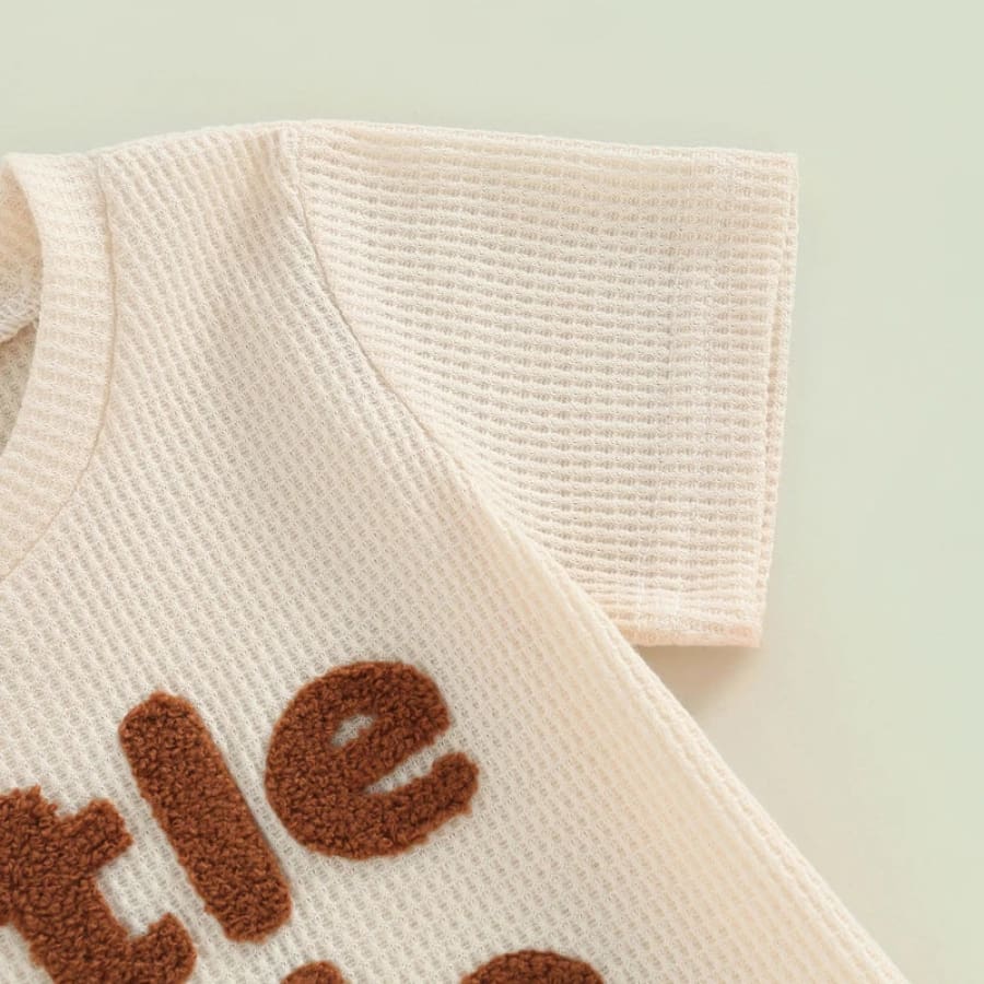 Little Dude Shortie Set - Blue